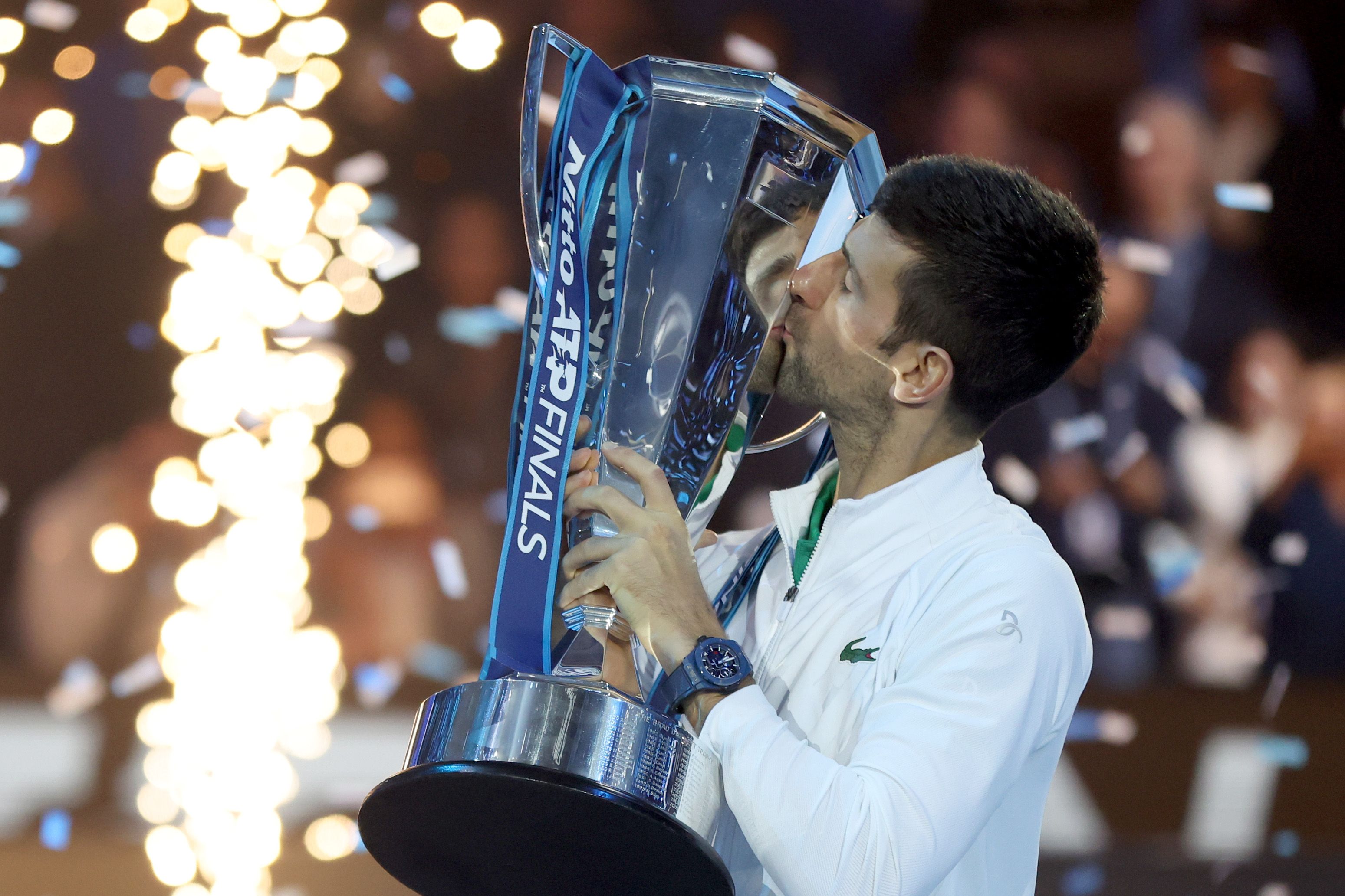 Melhores momentos Novak Djokovic x Taylor Fritz pelo ATP Finals (2-0)