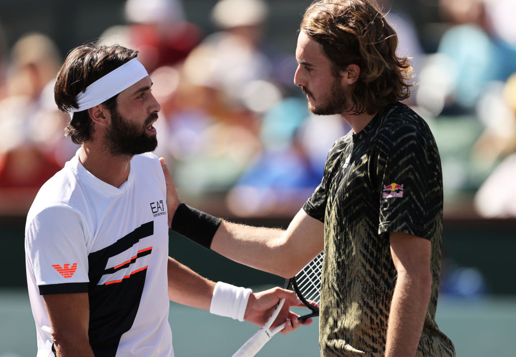 Indian Wells, Basilashvili sorprende Tsitsipas semifinale storica