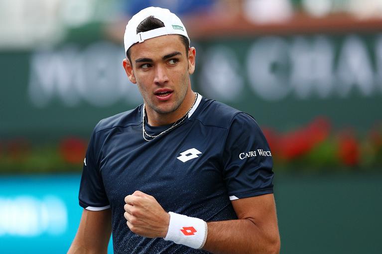 Matteo Berrettini grinta