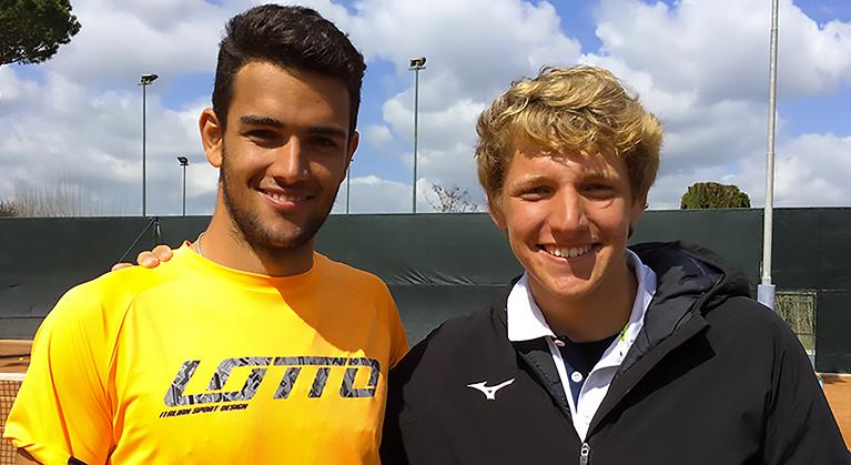 Berrettini in famiglia