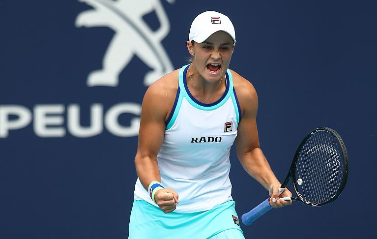 Ashleigh Barty a Miami 2019