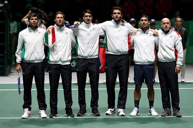 Inaugurazione nuova Davis Cup