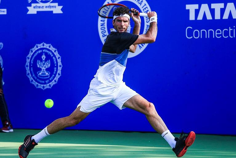 Roberto Marcora all'ATP 250 di Pune 2020