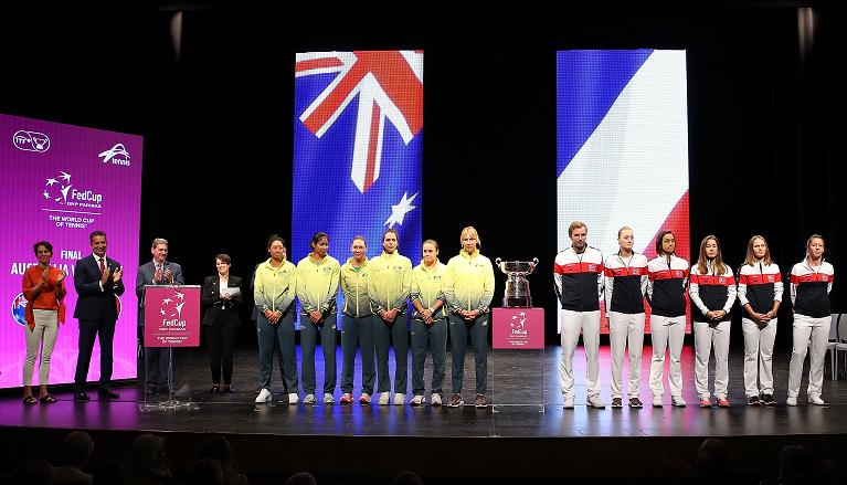 Finale Fed Cup a Perth Australia Francia 