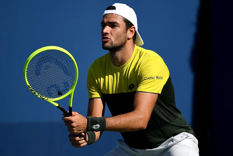 Matteo Berrettini con la sua Head Extreme MP