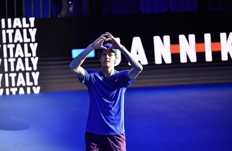 Jannik Sinner alle Next Gen di Milano