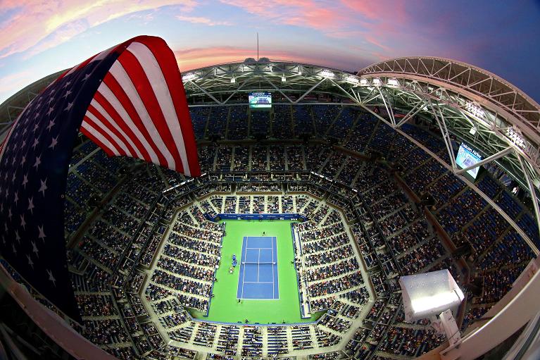 L'Arthur Ashe Stadium a Flushing Meadows, New York