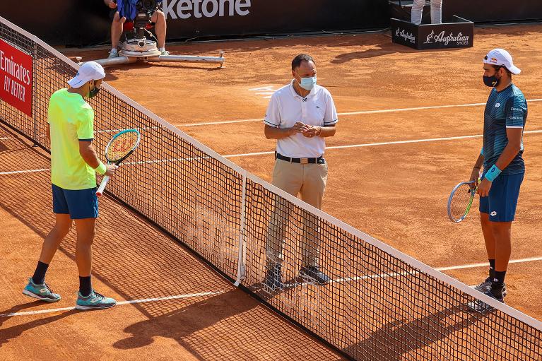 Stefano Travaglia e Matteo Berrettini