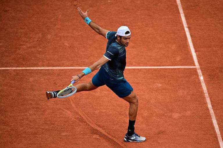 Matteo Berrettini al Roland Garros