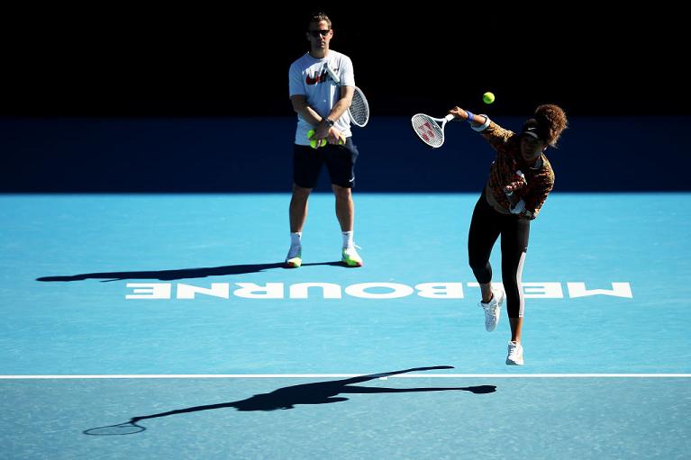 Wim Fissette e Naomi Osaka