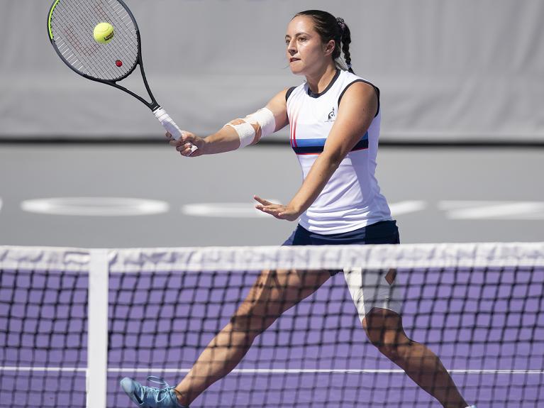 La volée di diritto di Elisabetta Cocciaretto (Abierto Zapopan Open website)
