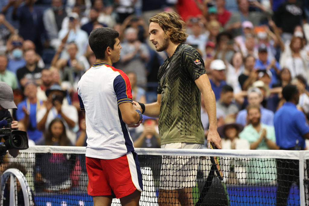 Fenomenale Alcaraz Tsitsipas ko e New York in delirio