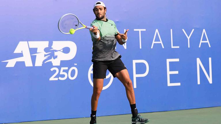 Matteo Berrettini ad Antalya