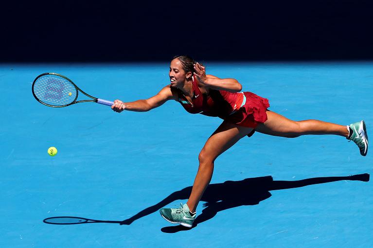 Madison Keys, scesa al n.51 del mondo, ha lasciato solo 5 giochi alla n.4 Barbora Krejcikova (Foto Getty Images)