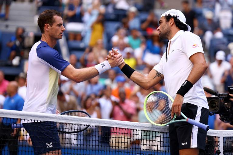 Us Open Berrettini batte Murray e centra gli ottavi, ma che fatica!