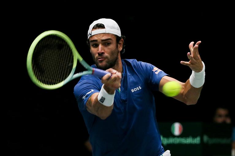 Il diritto di Matteo Berrettini (foto Sposito)