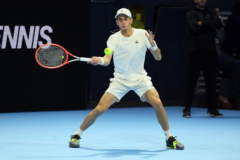 Matteo Arnaldi alle Next Gen ATP Finals (Foto Sposito)