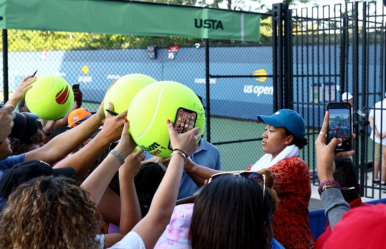 Naomi Osaka superstar a New York (Foto Getty Images)