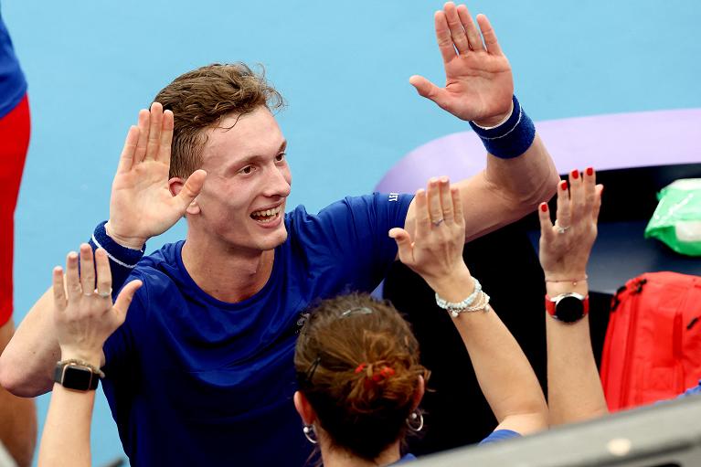 La gioia di Jiri Lehecka a Sydney (Foto Getty Images)