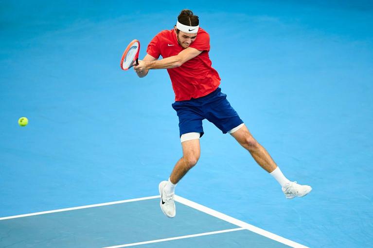 Taylor Fritz, semifinalista alle Nitto ATP Finals di Torino, è partito forte anche nel 2023 (Foto Getty Images)