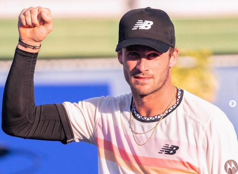 Tommy Paul, semifinalista agli Australian Open e n.18 del mondo, abita a un quarto d'ora dallo stadio di Delray Beach (Foto da Instagram)