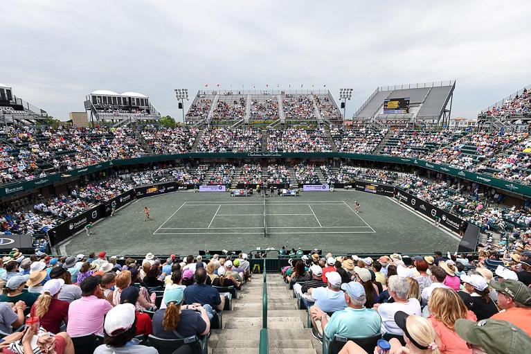 La terra verde su cui si disputa il WTA di Charleston
