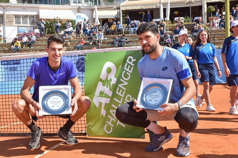 Victor Vlad Cornea e Franco Skugor vincitori del doppio a Sanremo (MDLphoto)