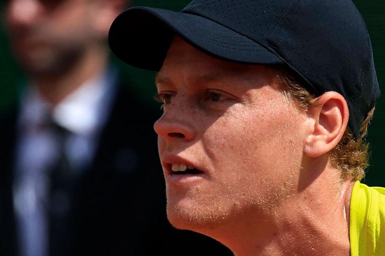 Un primo piano di Jannik Sinner (Getty Images)