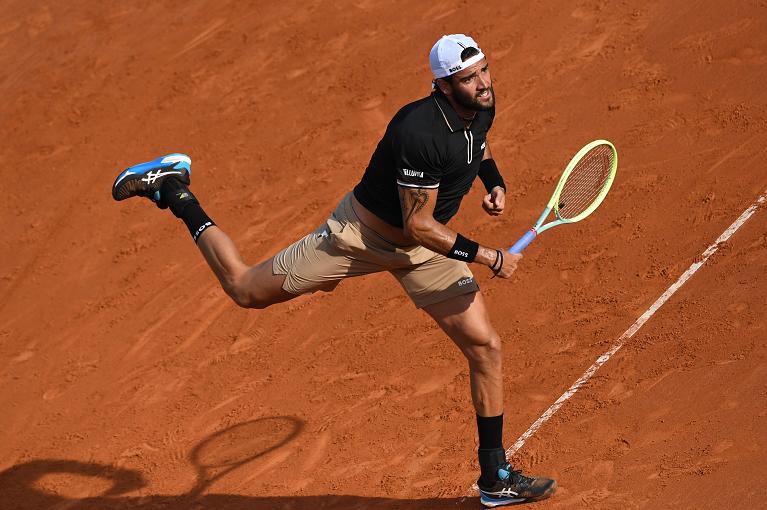 Matteo Berrettini (foto Monte-Carlo Rolex Masters)
