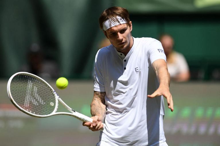 Alexander Bublik a Halle (Getty Images)