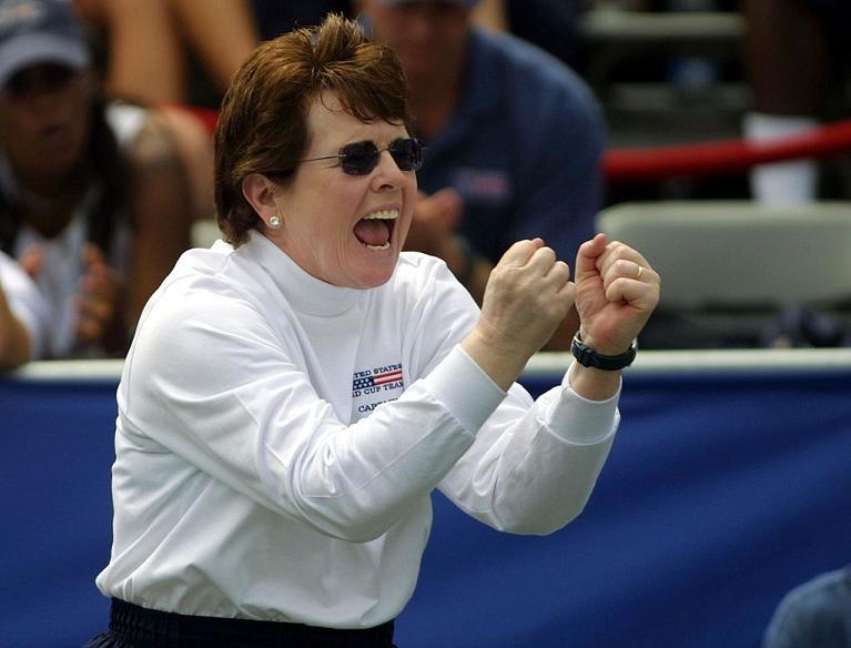 Billie Jean King, insieme a Margaret Court e Chris Evert, è l'unica ad aver vinto la Fed Cup da capitana e da giocatrice