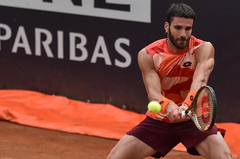 Andrea Pellegrino in azione (Foto Adelchi Fioriti)