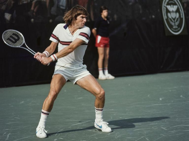 Jimmy Connors allo US Open (Getty Images)