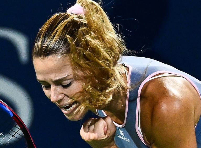 La grinta di Camila Giorgi