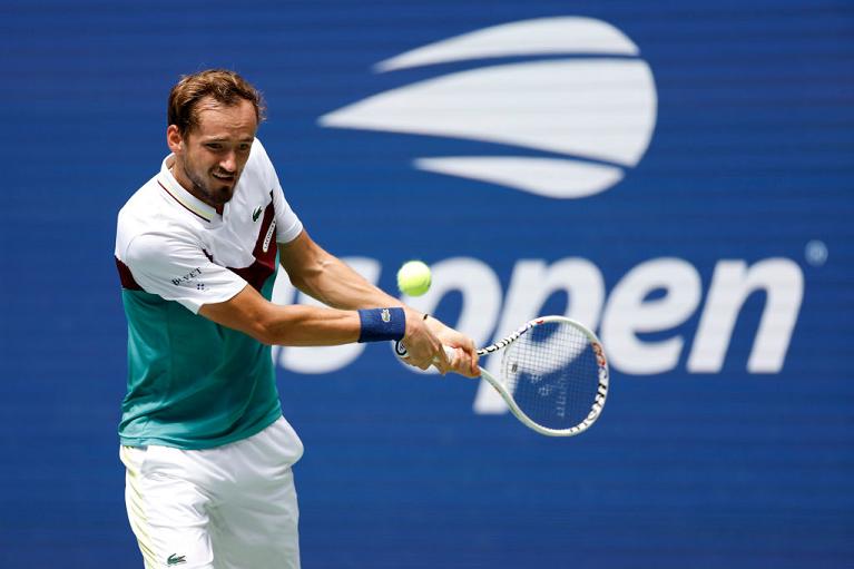 Daniil Medvedev a New York (Getty Images)