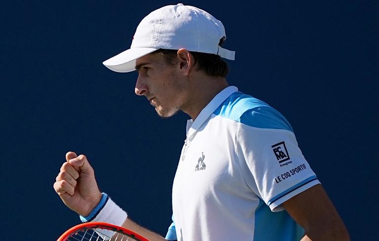 Matteo Arnaldi esulta (foto Us Open)