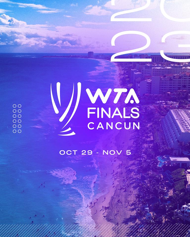 WTA Finals 2023 si giocherà a Cancun