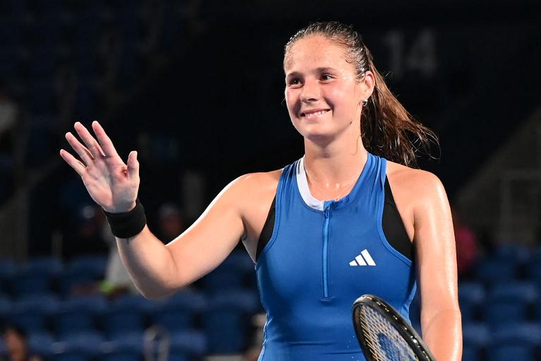 Il sorriso di Daria Kasatkina (Getty Images)