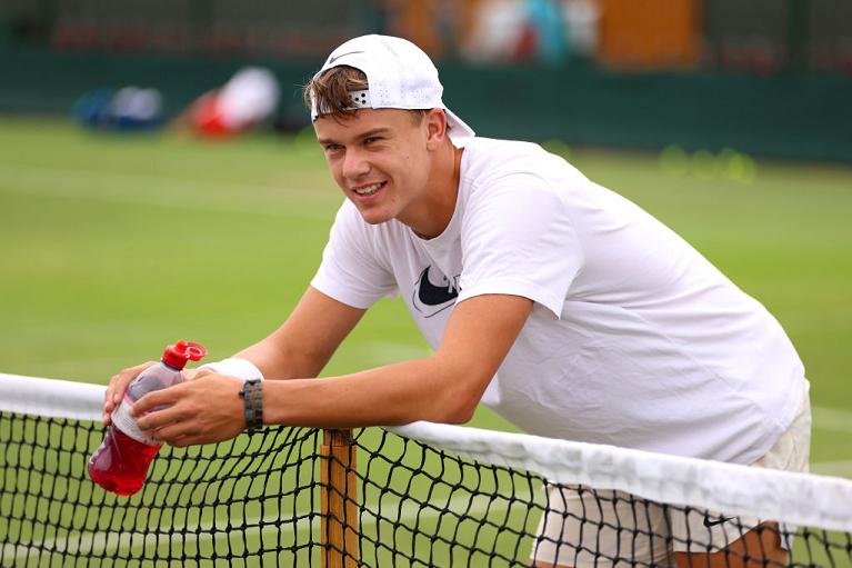 Holger Rune in allenamento (Getty Images)