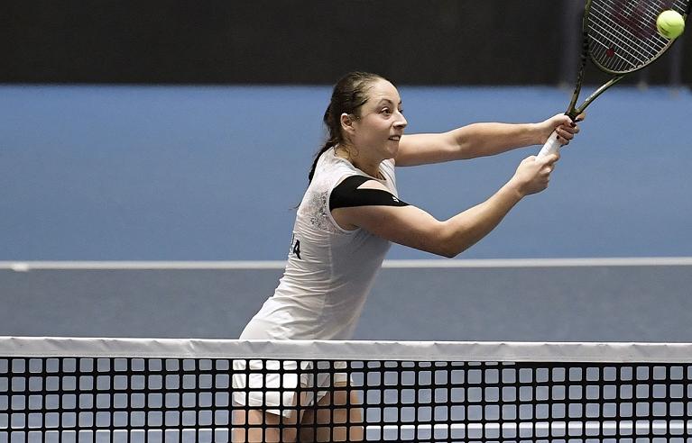 Elisabetta Cocciaretto in azione (foto Getty Images)