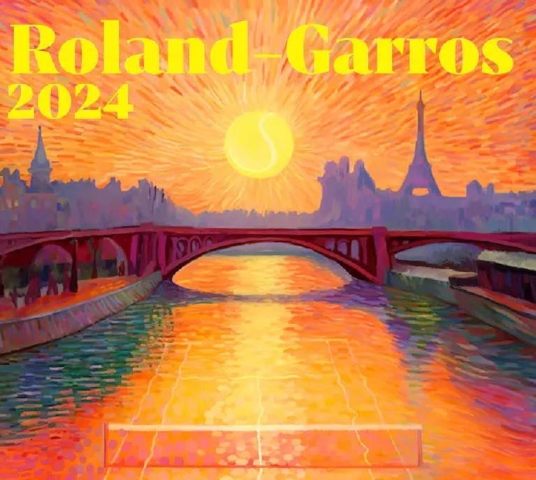 E' di Paul Rousteau il poster ufficiale del Roland Garros 2024