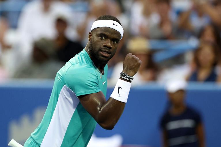 La grinta di Frances Tiafoe (foto Getty Images)