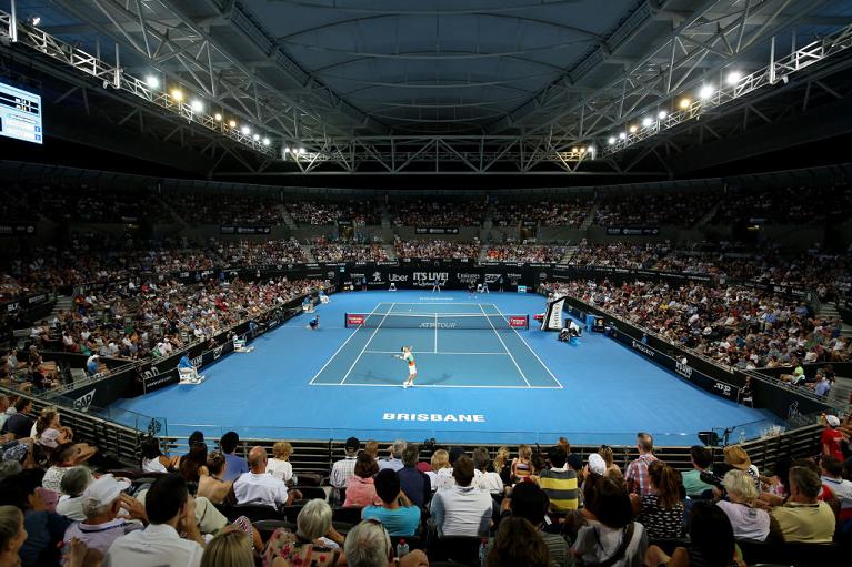 L'impianto che ospita il Brisbane International (Getty Images)