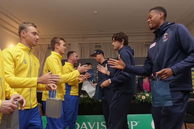 La vigilia di Ucraina-USA di Coppa Davis (Getty Images)