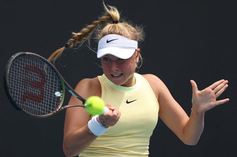 Australian Open, la sedicenne Brenda Fruhvirtova (Getty Images)