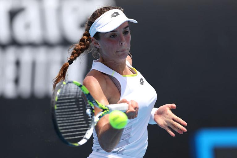 Lucia Bronzetti in azione all'Australian Open (Getty Images)