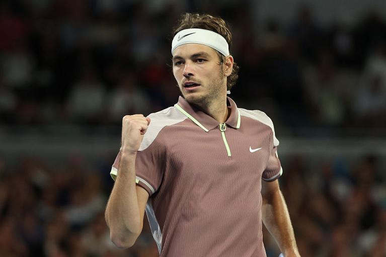 Australian Open, l'esultanza di Taylor Fritz (Getty Images)