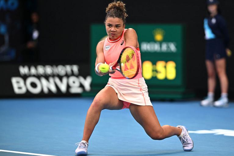 Jasmine Paolini in azione all'Australian Open (Getty Images)