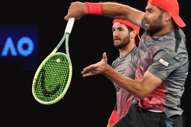 Simone Bolelli e Andrea Vavassori all'Australian Open (Getty Images)