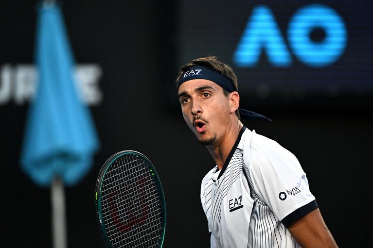 Australian Open, la gioia di Lorenzo Sonego (Getty Images)